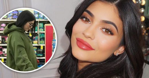 Kylie Jenner apareció de nuevo mostrando una enorme barri