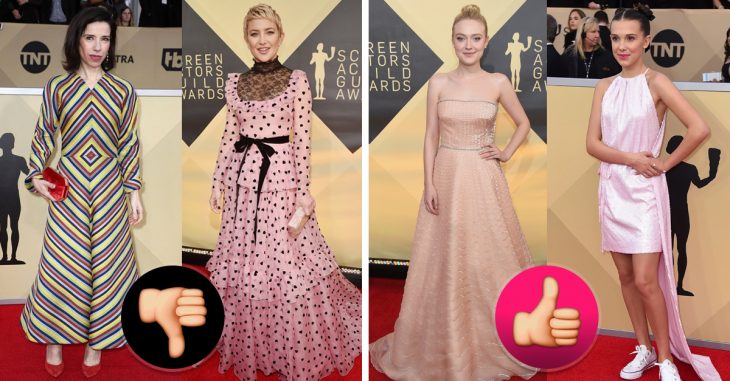 Las mejor y peor vestidas de la gala de los Screen Actors Awards 2018