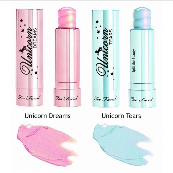 Labiales que tienen un cuerno de unicornio 