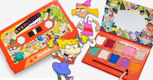 Nickelodeon ha creado una paleta de sombras que animará tu vida