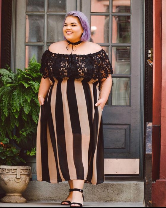 Chica diseña ropa para chicas 'Plus Size' amantes de moda. Hollimodels