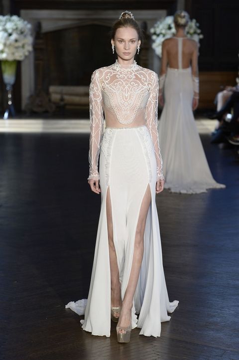 15 vestidos de novia con efecto tatuaje que son tendencia