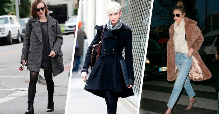 20 Outfits con abrigo para vestir elegante este invierno