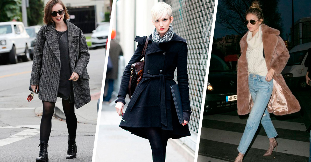 20 Outfits con abrigo para elegante este invierno