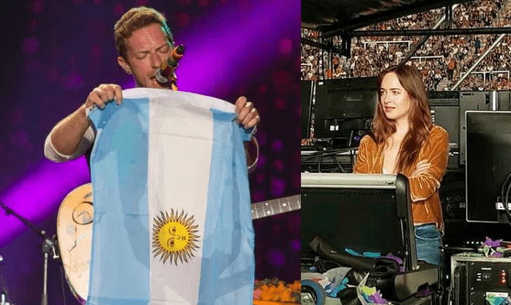 chris martin y dakota en argentina