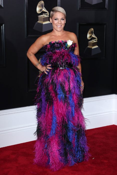 grammy's 2018 pink