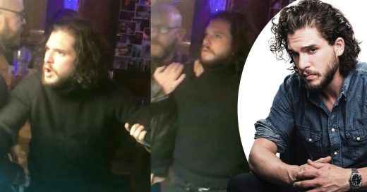 Kit Harington fue captado ebrio y escandalizando un bar de Nueva York