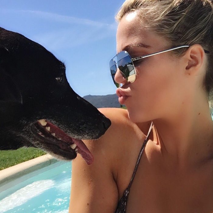 khloe despide a su perrita