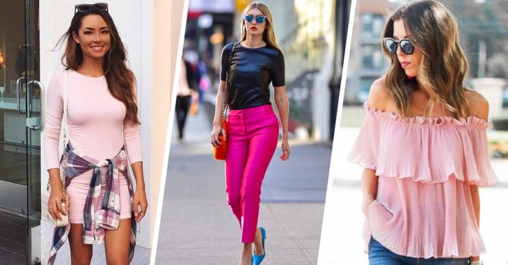 10 Looks que te inspirarán a usar el color rosa