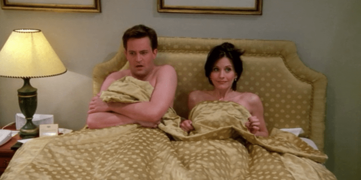 monica y chandler se acuestan