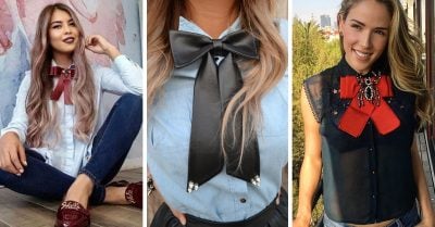 10 Formas de usar moños sin lucir como una colegiala; es el accesorio ‘must have’ del 2018