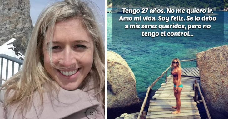 Esta chica escribió una conmovedora carta acerca de la vida antes de morir