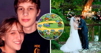 ¡Un amor geek! Se conocieron de adolescentes comprando mascotas virtuales y 18 años después se casan