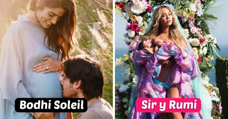 Estos son los nombres más curiosos de los hijos de las celebridades