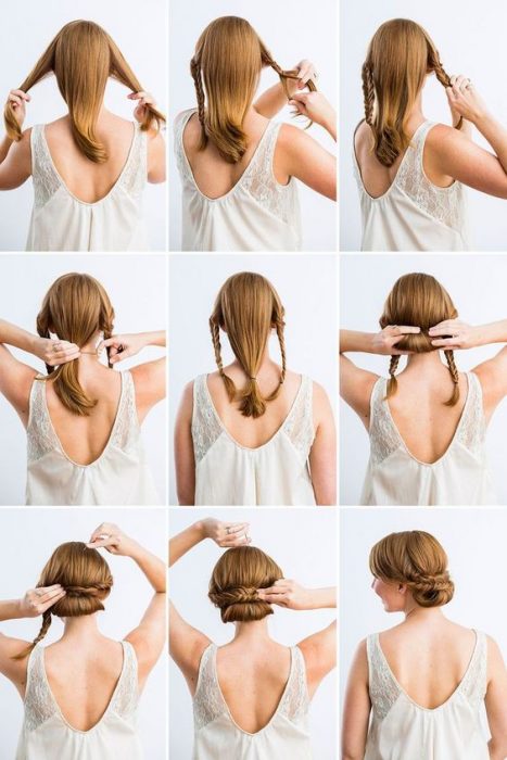 peinados cabello largo