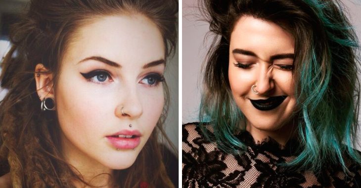 15 Chicas que usan con estilo piercings en la nariz