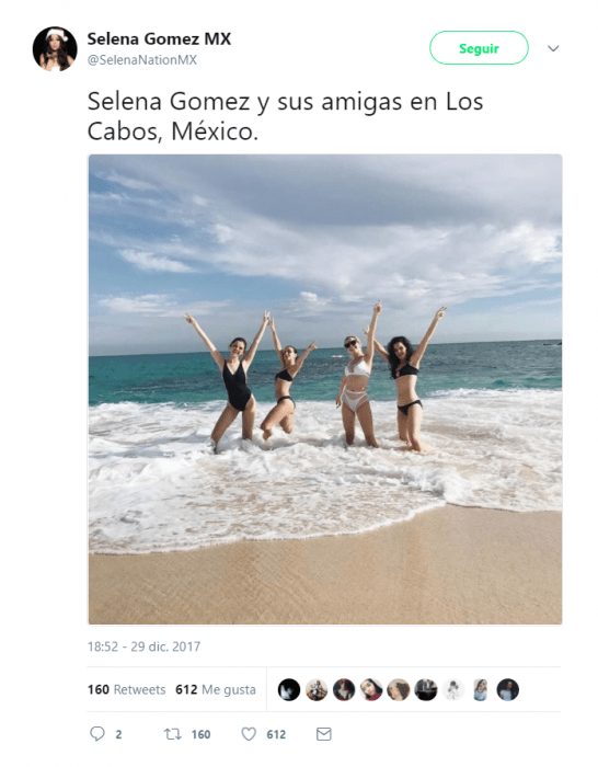 selena gomez en los cabos 