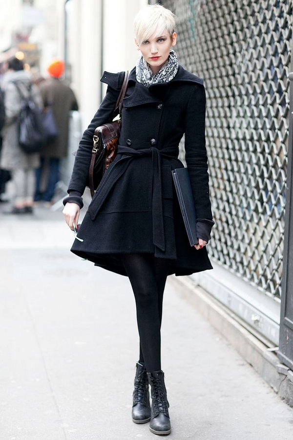 Outfits con abrigo para elegante este invierno