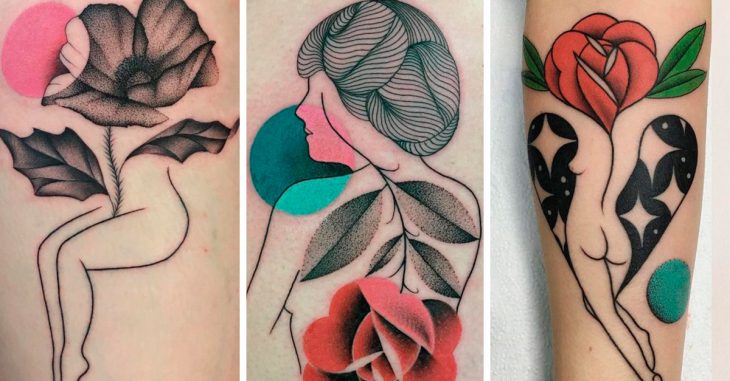 Los tatuajes que combinan nuestro vinculo con la naturaleza