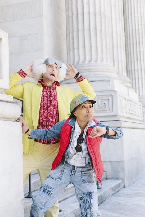 Marty McFly and Doc Brown from “Back To The Future”