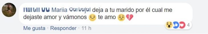 comentario en Facebook sobre agencia d viaje que regalo vuelo con ex