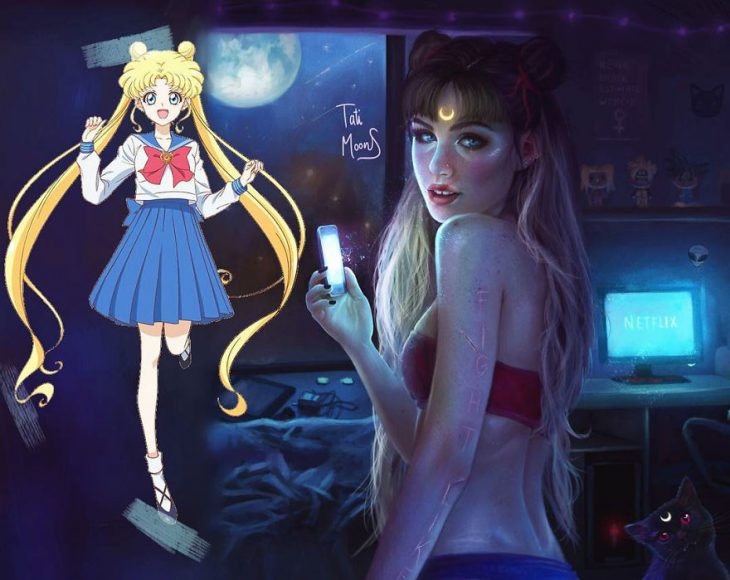 Dibujo de Sailor Moon