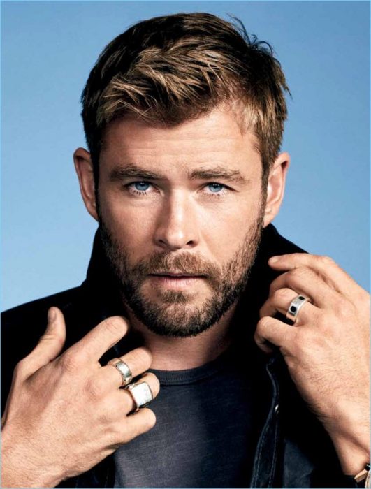 Chris Hemsworth corte de cabello