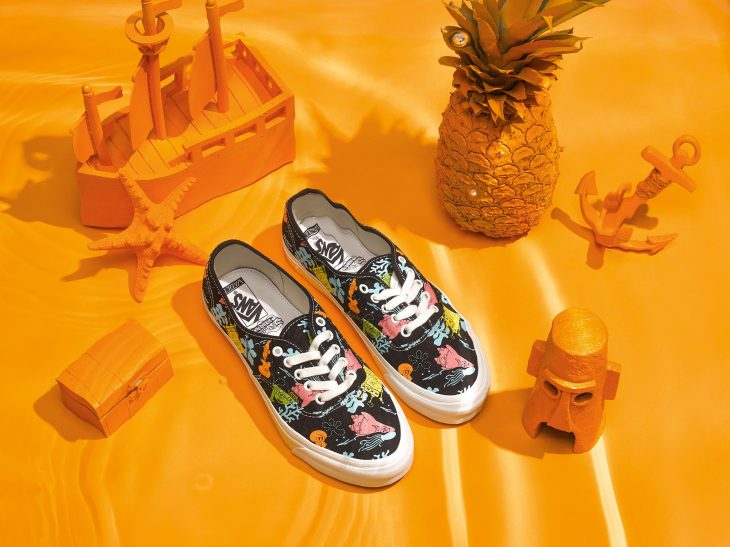 Colección de tenis de Bob esponja creados por Vans