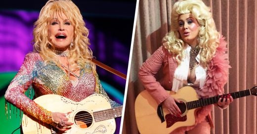 Adele rinde tributo a una de sus favoritas y se disfraza de Dolly Parton