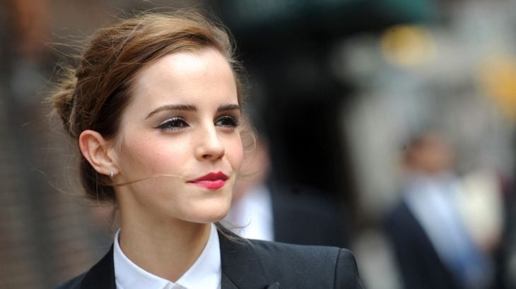 Emma Watson - chica con traje sastre