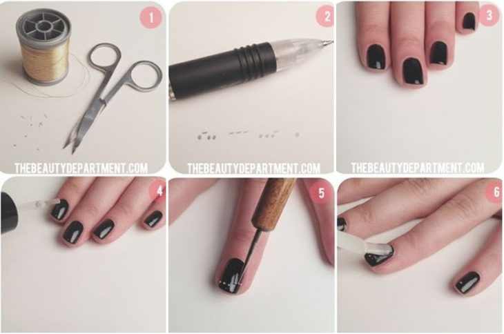 tutorial para pintar uñas