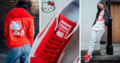 Hello Kitty y Puma se unen para crear una MEJOR colección para amantes de los felinos