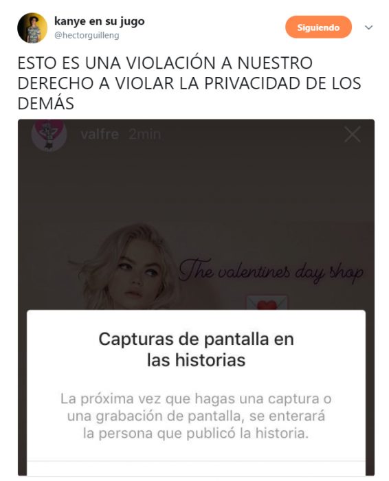 comentarios en twitter sobre las notificaciones de Instagram 