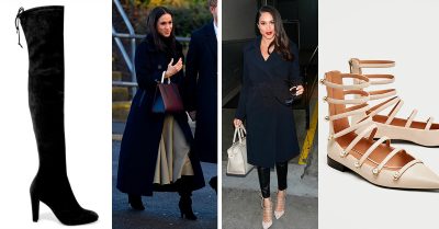 Meghan Merkle tiene un gusto por los zapatos cómodos pero elegantes ¡y eso nos encanta!