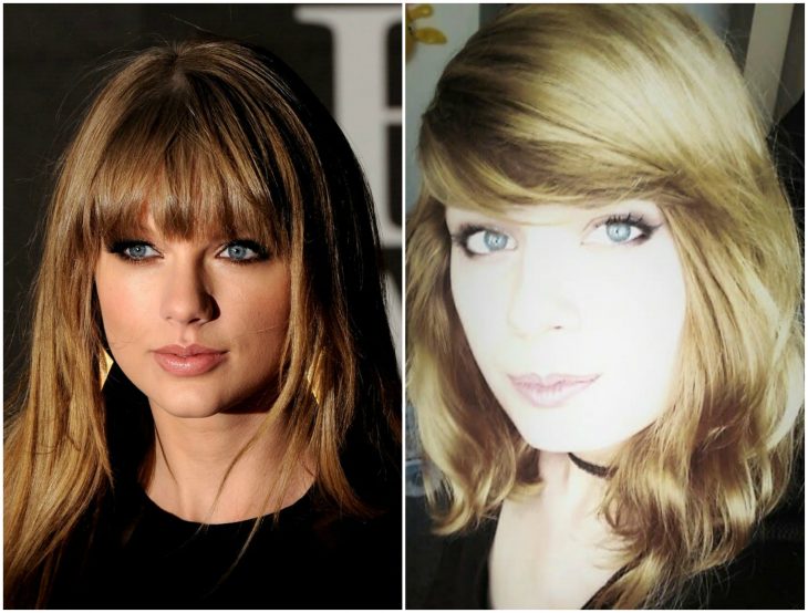 Taylor Swift y su doble 