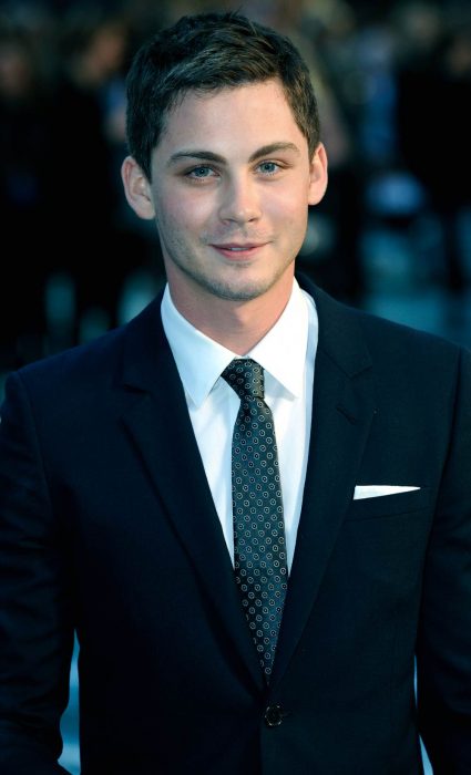 Actor Logan Lerman en la presentación de la película Noé