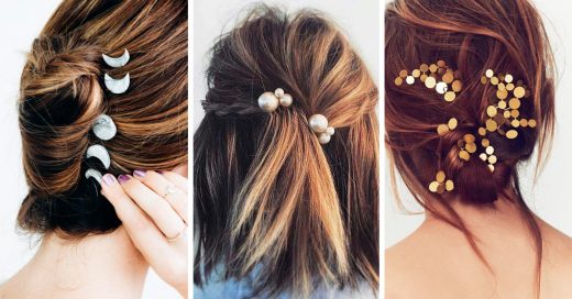 15 Ideas de accesorios que harán brillar a tu cabello