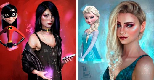 Esta artista crea versiones realistas de tus personajes animados favoritos, el resultado es alucinante