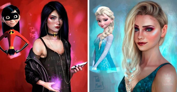 Esta artista crea versiones realistas de tus personajes animados favoritos, el resultado es alucinante