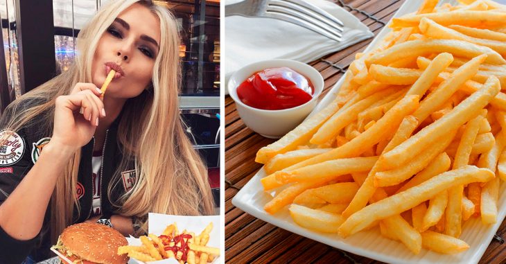 Comer papas fritas hace crecer tu cabellera el doble de largo