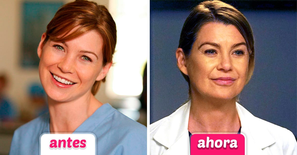 El elenco original de Grey’s Anatomy hace 13 años y ahora