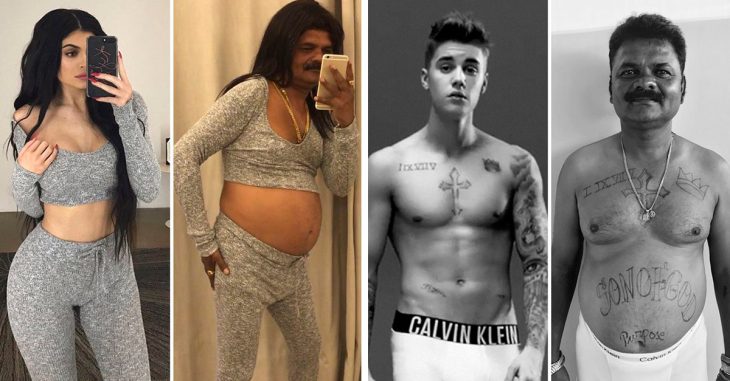 Este hombre recrea las mejores fotos de las celebridades con bajo presupuesto; el resultado te hará reír