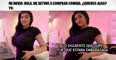 Kylie Jenner se vuelve meme por épica frase: ‘lo siguiente que supe fue que estaba embarazada’