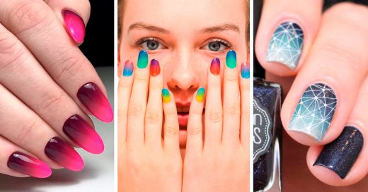 20 Uñas degradadas para llevar varios tonos en uno