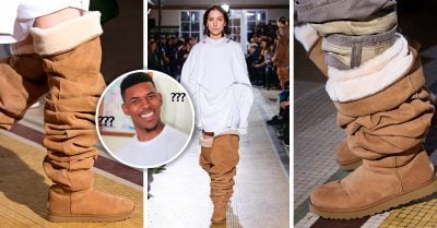 Un raro experimento de moda arruinó las botas a la rodilla: conoce las Uggs largas