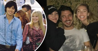 Miley y Noah Cyrus conocieron a Paolo de ‘Lizzie McGuire, la película’ y ahora morímos de envidia