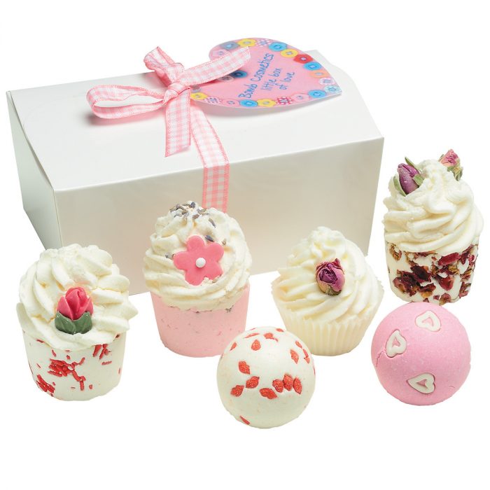 set de spa estilo cupcake