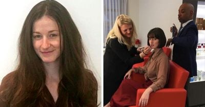 Chica demuestra como un corte de cabello cambió su vida después de una ruptura amorosa
