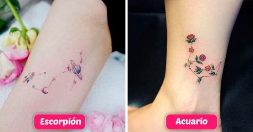 12 Ideas de constelaciones miniatura que deberías tatuarte según tu signo zodiacal