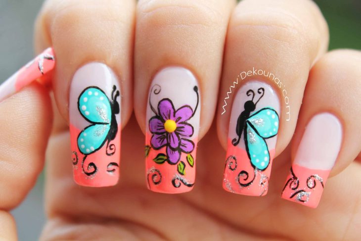 uñas para primavera